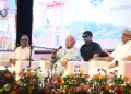 Shri Gireesh, Dr Mohan Bhagwat, Shri PV Prasad Bahu at Thrissur on June 13.