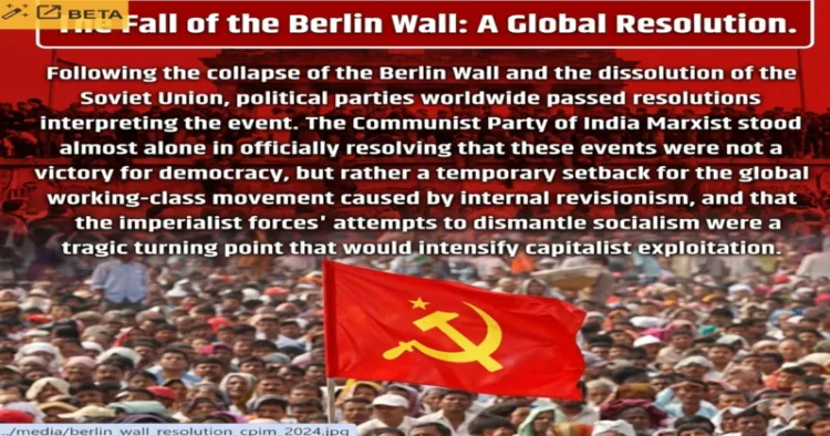 Response of the left parties to the Tiananmen Square Massacre