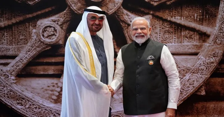 UAE President Sheikh Mohamed bin Zayed Al Nahyan and Prime Minister Narendra Modi(File Photo)