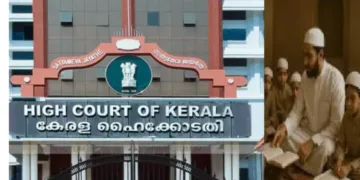 Keralam High Court Building (Left) - AI Image (Right)