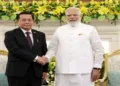 Myanmar President U Min Aung Hlaing and Prime Minister Narendra Modi