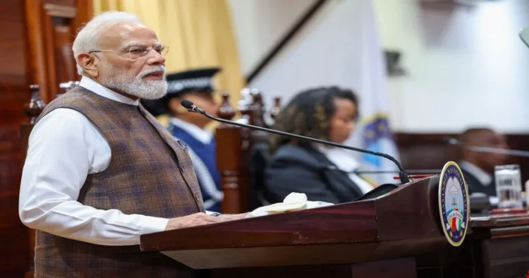 Prime Minister Narendra Modi addressed Seychelles National Assembly
