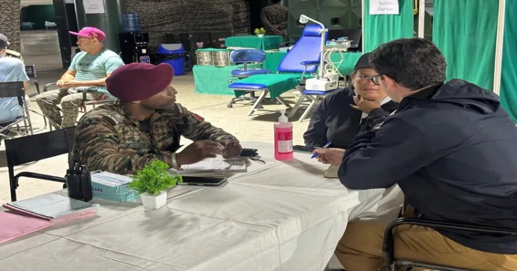 Army Field Hospital Deployed in Earthquake-hit Venezuela