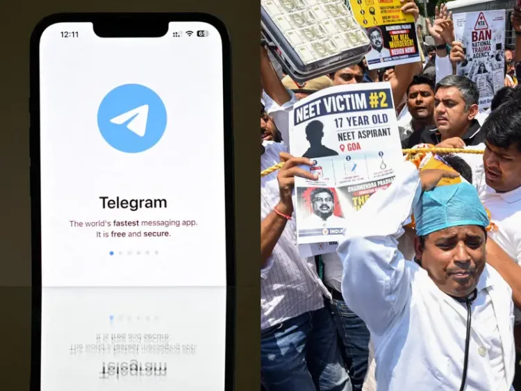 The Delhi High Court refused immediate relief to Telegram against the Centre's temporary restrictions ahead of the NEET-UG 2026 re-examination
