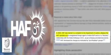 Editors of the HAF Wikipedia page run propaganda and disinformation campaign against the organisation, India and Hindu cultural ethos