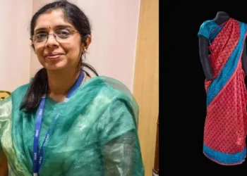 Saree worn by India's Rocket Woman Nandini Harinath displayed at US Space Museum
