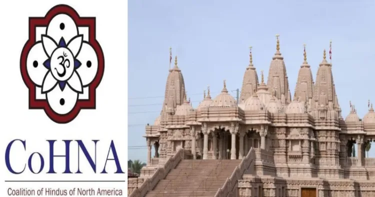 CoHNA explains of Hindu temples are repeatedly vandalised in the US as anti-Hindu hate soars