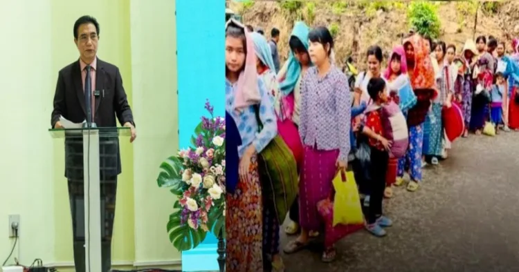 Mizoram CM Lalduhoma says Myanmar refugee influx has become a burden