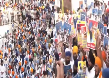 Pro-Khalistan slogans raised, Bhindranwale posters displayed at Sri Akal Takht Sahib