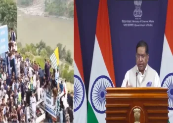 External Affairs Ministry spokesperson Randhir Jaiswal, slams Pakistan over the recent killings in POJK