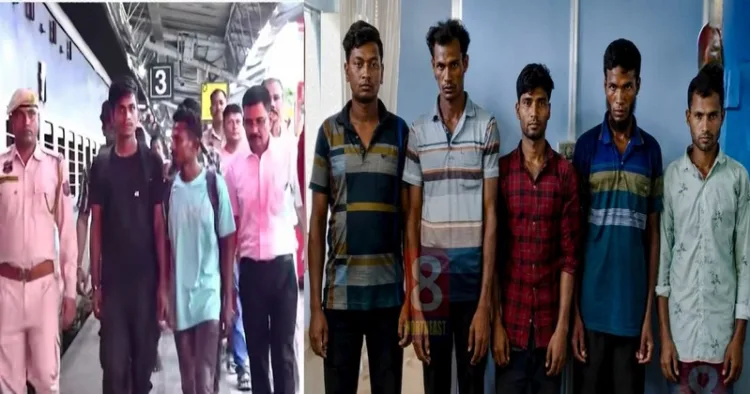 Illegal Bangladeshis arrested in assam and Meghalaya