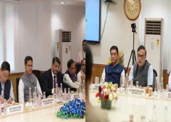 Delegates at the Niti Aayog meeting