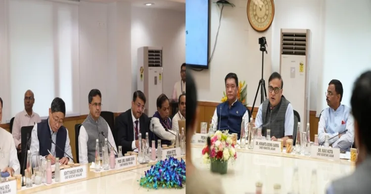 Delegates at the Niti Aayog meeting