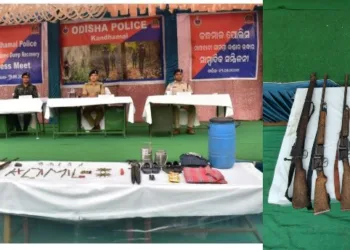 Kandhamal Police Recover Large Cache of Maoist Arms and Explosives