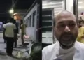 (Left) Petrol bomb hurled at BJP leader’s clinic opposite newly inaugurated RSS office in Bhatinda (Right) BJP leader Dr Tarsem Garg