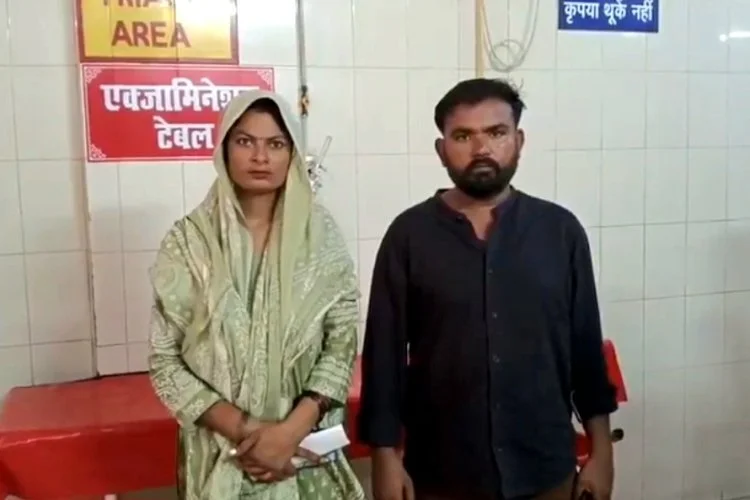 Raja Towari with Roshni who was a Muslim and got married to him 9 years ago