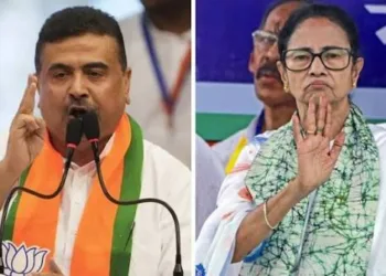 Chief Minister of Bengal Suvendu Adhikari and Mamata Banerjee