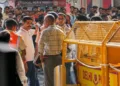 Visuals from the site of protest in Jantar Mantar