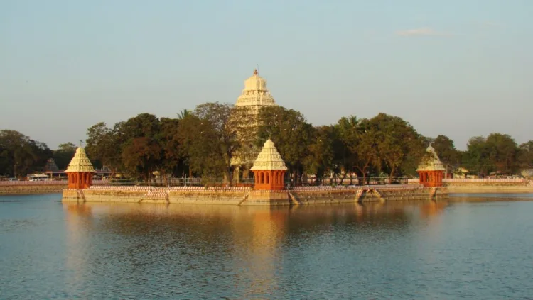Vandiyur Mariamman temple tank in in Madurai