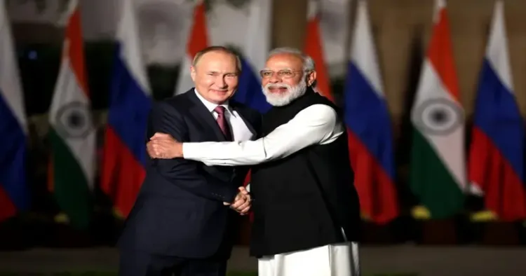 Russian President Vladimir Putin and Prime Minister Narendra Modi(File Photo)