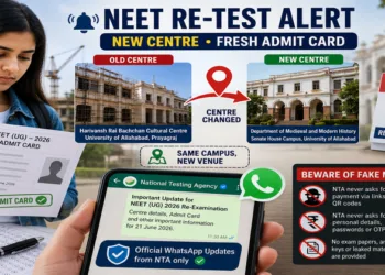 NTA Changes Prayagraj Exam Venue Ahead of NEET UG 2026 Re-Test, Releases New Admit Cards
