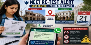 NTA Changes Prayagraj Exam Venue Ahead of NEET UG 2026 Re-Test, Releases New Admit Cards