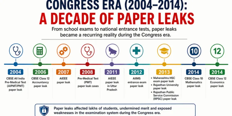 Congress Era of paper leaks (This is an AI generated image)