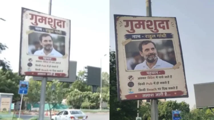 'Missing' Posters Surface in Delhi