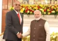 Seychelles President Patrick Herminie and Prime Minister Narendra Modi(File Photo)