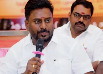 Tamil Nadu Education Minister Rajmohan (file photo)
