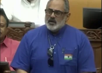 Rajeev Chandrasekhar, BJP Keralam State President and MLA.