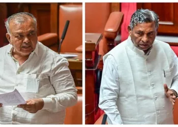 (Left) Ramalinga Reddy (Right) KH Muniyappa