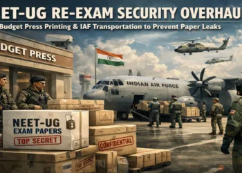 Govt mulls Budget press printing for NEET- UG RE-exam question papers (This is an AI generated image)