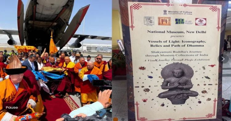 Sacred relics of Buddha's chief disciples reach Mongolia from Sanchi