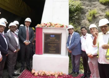 NHPC CMD Bhupender Gupta inaugurated construction activities of the 240 MW Uri-I Stage-II Hydroelectric Project in Uri