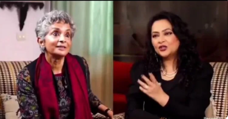 (Left) Nivedita Menon (Right) Arfa Khanum