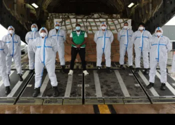 Ebola medical countermeasures that were sent by Bharat arrived at Africa’s Ebola Continental Supply Chain mechanism in Entebbe, Uganda bringing the total to just under 50MT