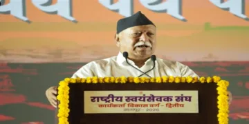 RSS Sarsanghchalak Dr Mohan Bhagwat