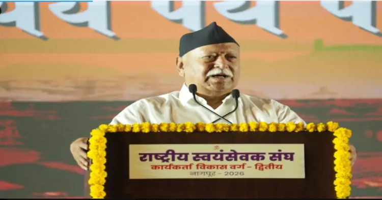 RSS Sarsanghchalak Dr Mohan Bhagwat