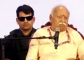 RSS Sarsanghchalak Dr Mohan Bhagwat addressing the gathering in Keralam on the occasion of lecture series on 100 years of RSS