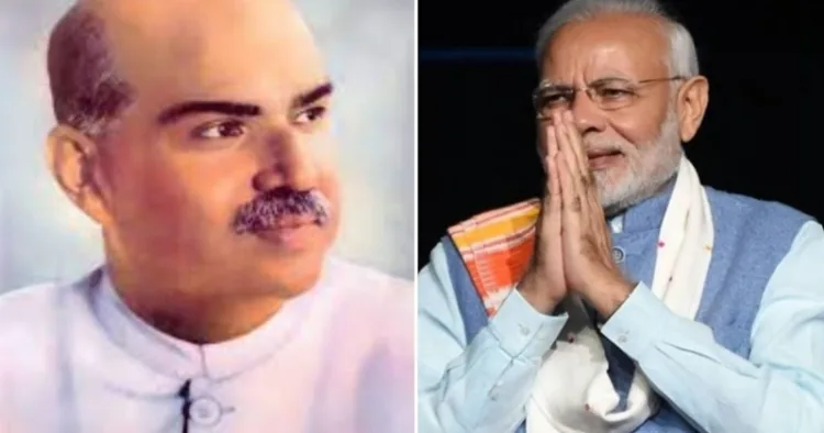 PM Modi Pays Homage to Jan Sangh Founder Syama Prasad Mookerjee