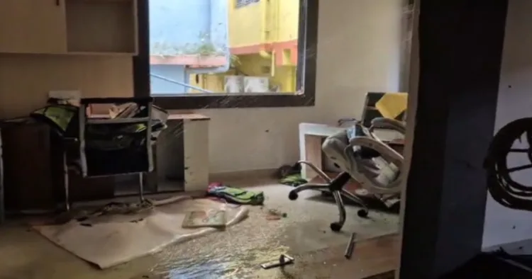 Massive explosion rocks Agartala Apartment