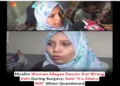 Dr Nadeem allegedly told the patient that the incident was “Allah’s will.”