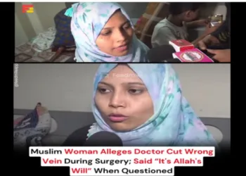 Dr Nadeem allegedly told the patient that the incident was “Allah’s will.”