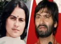 (Left) Late Sarla Bhatt (Right) Yasin Malik of JKLF