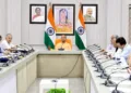 Uttar Pradesh Chief Minister Yogi Adityanath reviewing meeting for upcoming Tourist Circuit