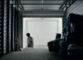 Indian man shifting the Ganesha murti from the house to the storage unit(Image is the screengrab of the video sourced from the X platform)