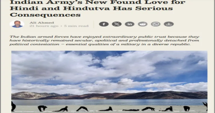 The article published in The Wire