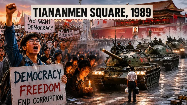 Tiananmen Square Massacre: When Tanks Met Students—The Night China Crushed Its Democratic Hope!