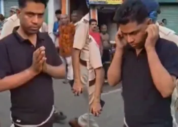 TMC's 'Pushpa of Falta' Jahangir Khan paraded in shorts with rope around waist for third time since arrest